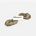 Natural Rockery Stones With Natural Gray Brown Color And Textured Surface For Garden Decor