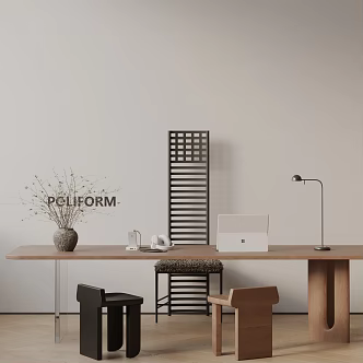 Modern Bookshelf 3d model