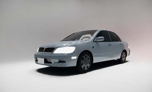 Ultra-small memory Japan Mitsubishi cycling 3d model