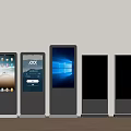 All-in-one machine All-in-one machine Advertising machine Service machine Display screen Inquiry machine 3d model