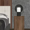 Table lamp side a few table lamp 3d model