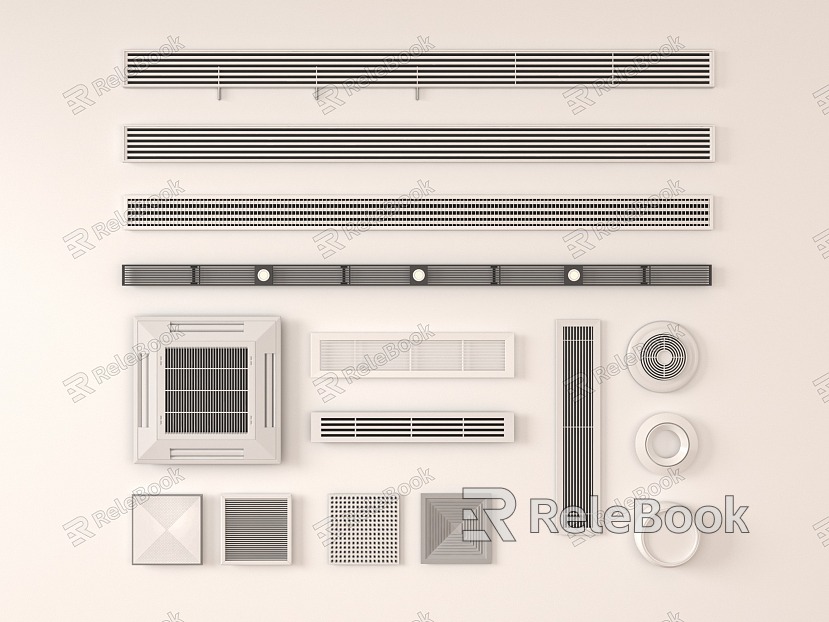 Modern air conditioner air outlet air conditioner outlet model