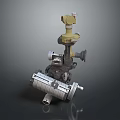 Winter type optical endoscope observation mirror submarine observation mirror attack periscope 3d model