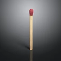 Red Head Wooden Matchstick Practical Daily Life Household Item For Lighting