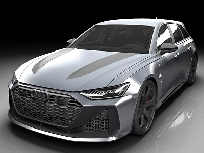 Audi rs6 luxury car sports car 2024 models 3d model Audi rs6 luxury car sports car 2024 models 3d model