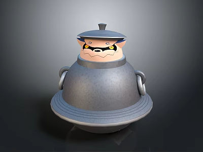 Teapot Character Teapot Personified Character 3d model