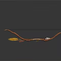 Traditional Wooden Bow and Arrow Handcrafted Archery Weapon with Classic Design
