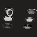 Various Styles of Recessed Downlights and Spotlights for Home Ceiling Lighting