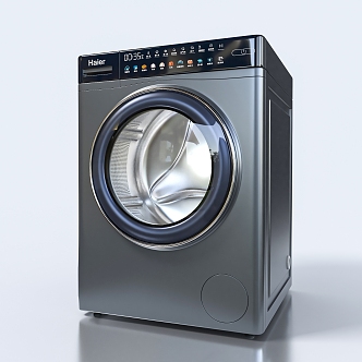 Modern washing machine 3d model