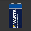 VARTA Long Life Power Battery With Blue Casing And Terminal Design