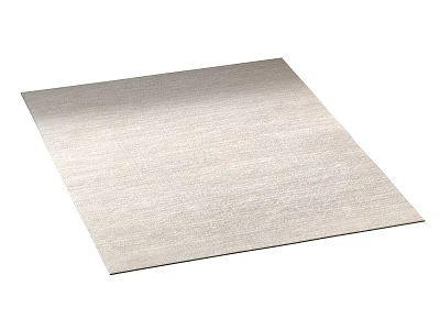 Square Rug with Neutral Tones Textured Surface Modern Minimalist Design 3d model