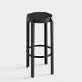 rivatti bar stool 3d model