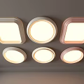 Modern Ceiling Lights With Different Shapes And Colors For Home Lighting