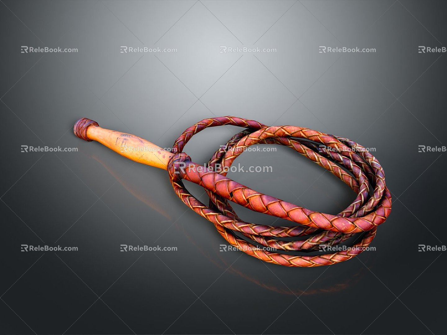 whip whip ancient weapon cold weapon weapon weapon weapon war weapon military military goods 3d model