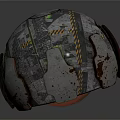 Modern Sci-Fi Equipment Scientific Detector Sci-Fi Components High-Tech Components 3d model