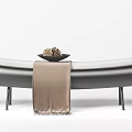 New Chinese Style Bed End Stool Bench Combination 3d model