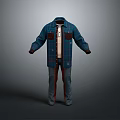 Man In Blue Shirt And Dark Pants Casual Stylish Outfit For Everyday Wear