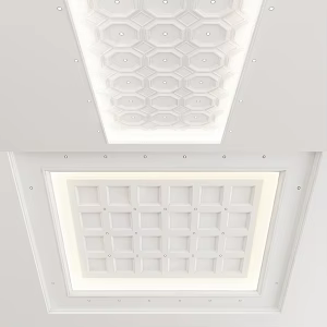 American ceiling 3d model