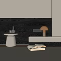 Modern bedside table 3d model