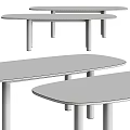 Modern Wooden Dining Tables Design With Light And Dark Wood Finishes And Various Shapes