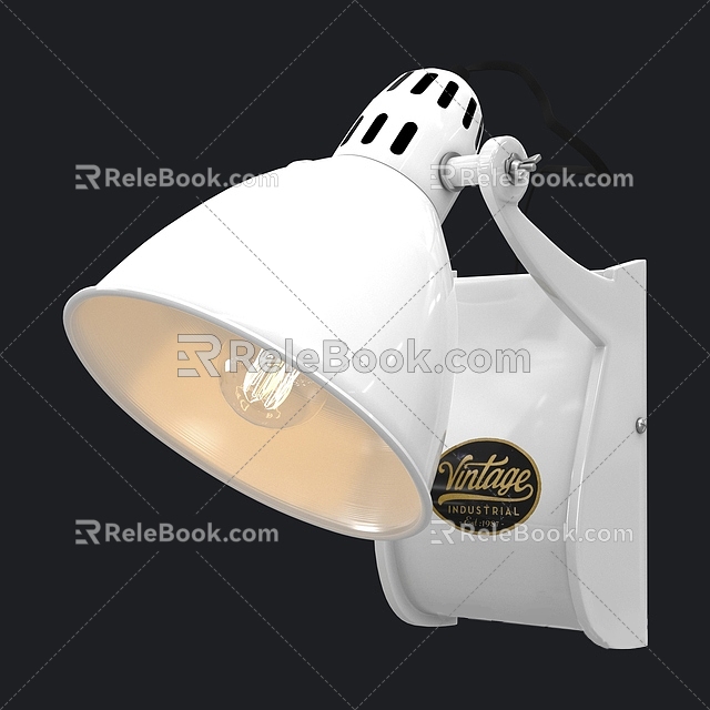 wall lamp industrial loft wall lamp outdoor lamp outdoor wall lamp 3d model