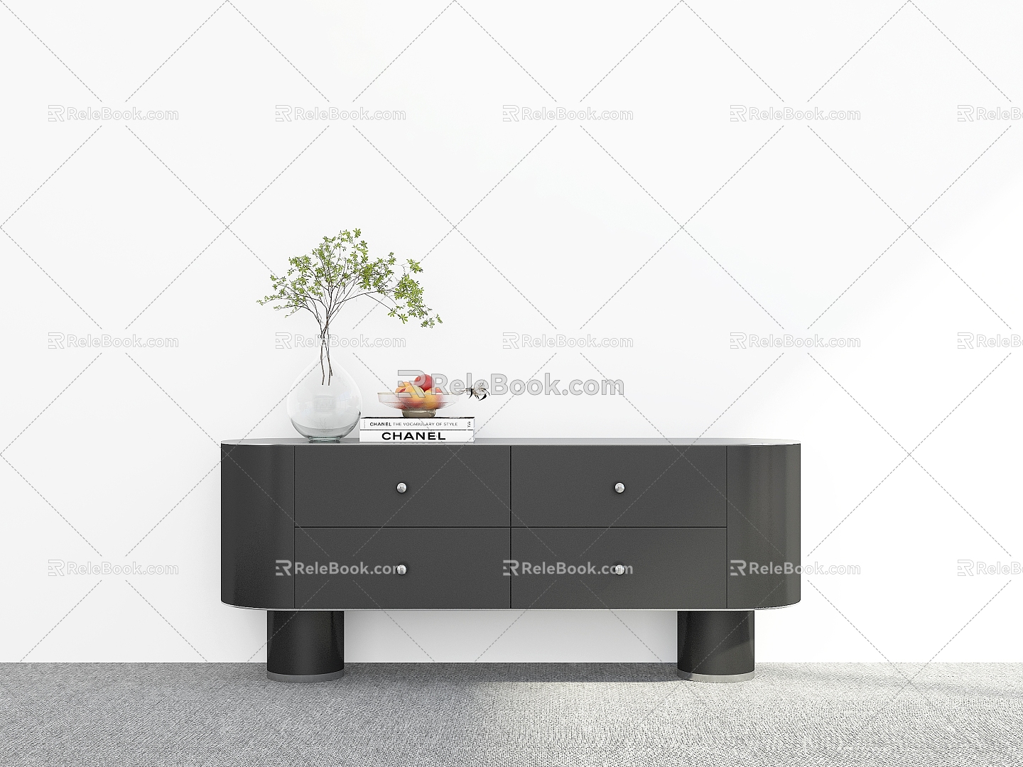 Modern Side Cabinet Side Cabinet Decoration Sideboard Storage Cabinet Decorative Cabinet Side Cabinet 3d model