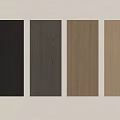 Wainscoting Panels with Various Wood Finishes and Color Options for Home Walls