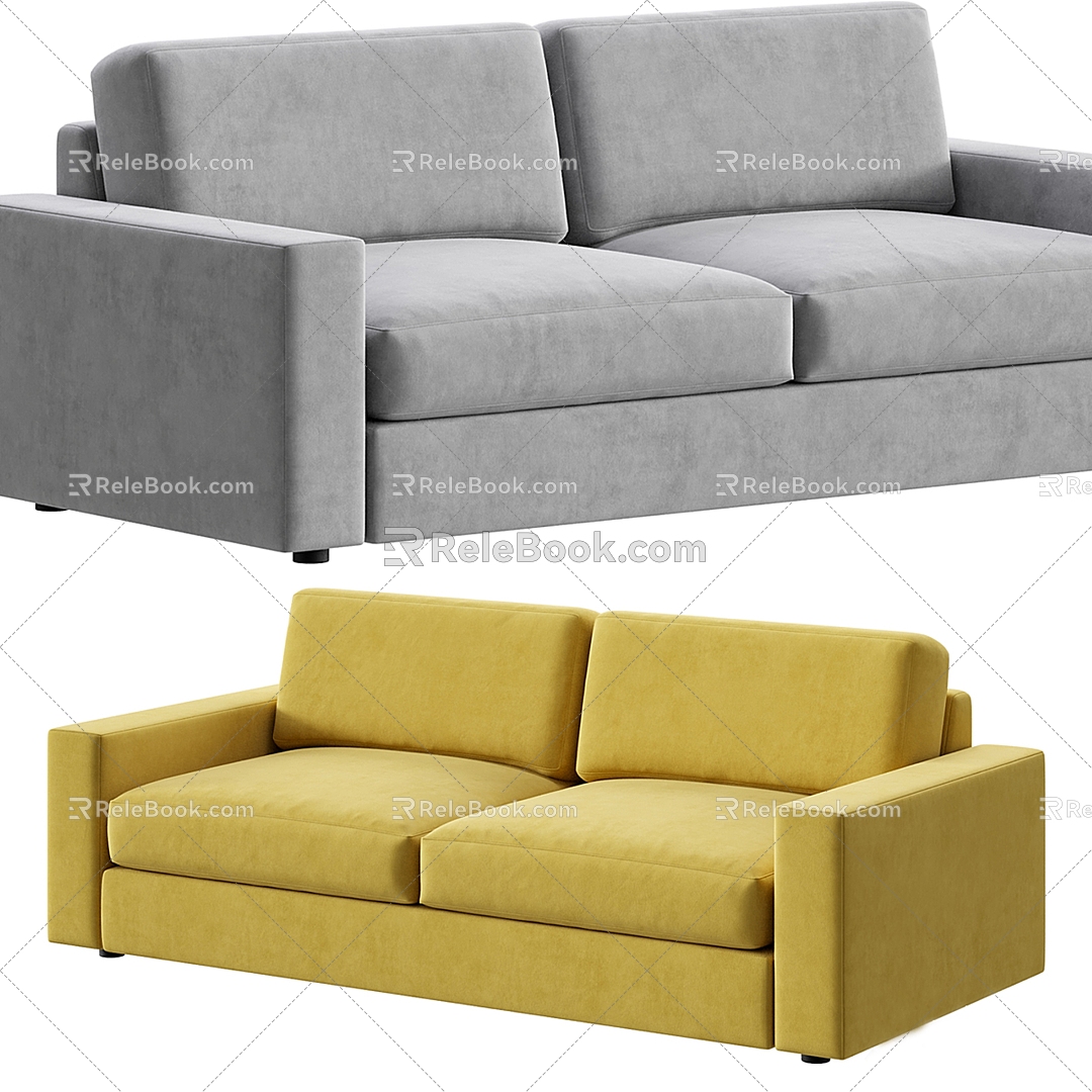 Henry sofa bed 3d model