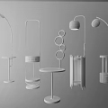 Modern Floor Lamps With Gold Metal Frames Marble Bases And Stylish Shapes