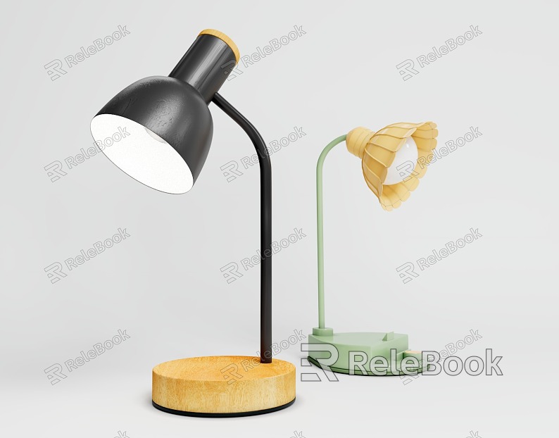 Nordic Table Lamp Creative Simple Bedside Lamp model