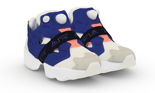 Hyundai sneaker Adidas sneaker 3d model