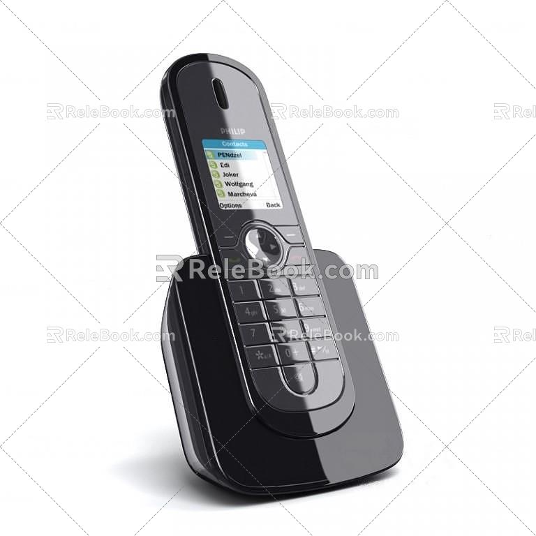 Telephone 3d model