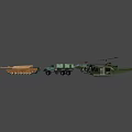Military Vehicles And Helicopters Display With Armored Trucks Tanks And Transport Vehicles