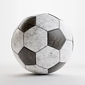 Classic Black and White Soccer Ball Essential Sports Equipment for Training Matches