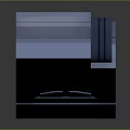 Modern CD player AV player AV player 3d model