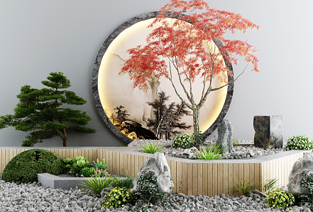 New Chinese Landscape Setches Garden Landscape Setches 3d model