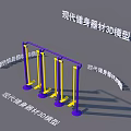 Modern Fitness Equipment 3D Model with Detailed Design and Realistic Features