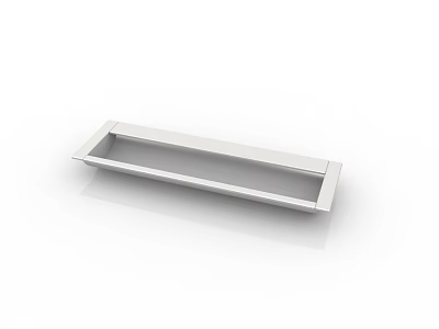 Sleek Modern Metal Handle Design For Cabinet Drawer And Furniture Use 3d model