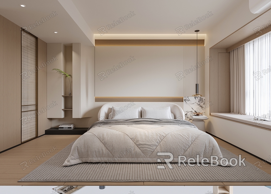 Minimalist Bedroom model