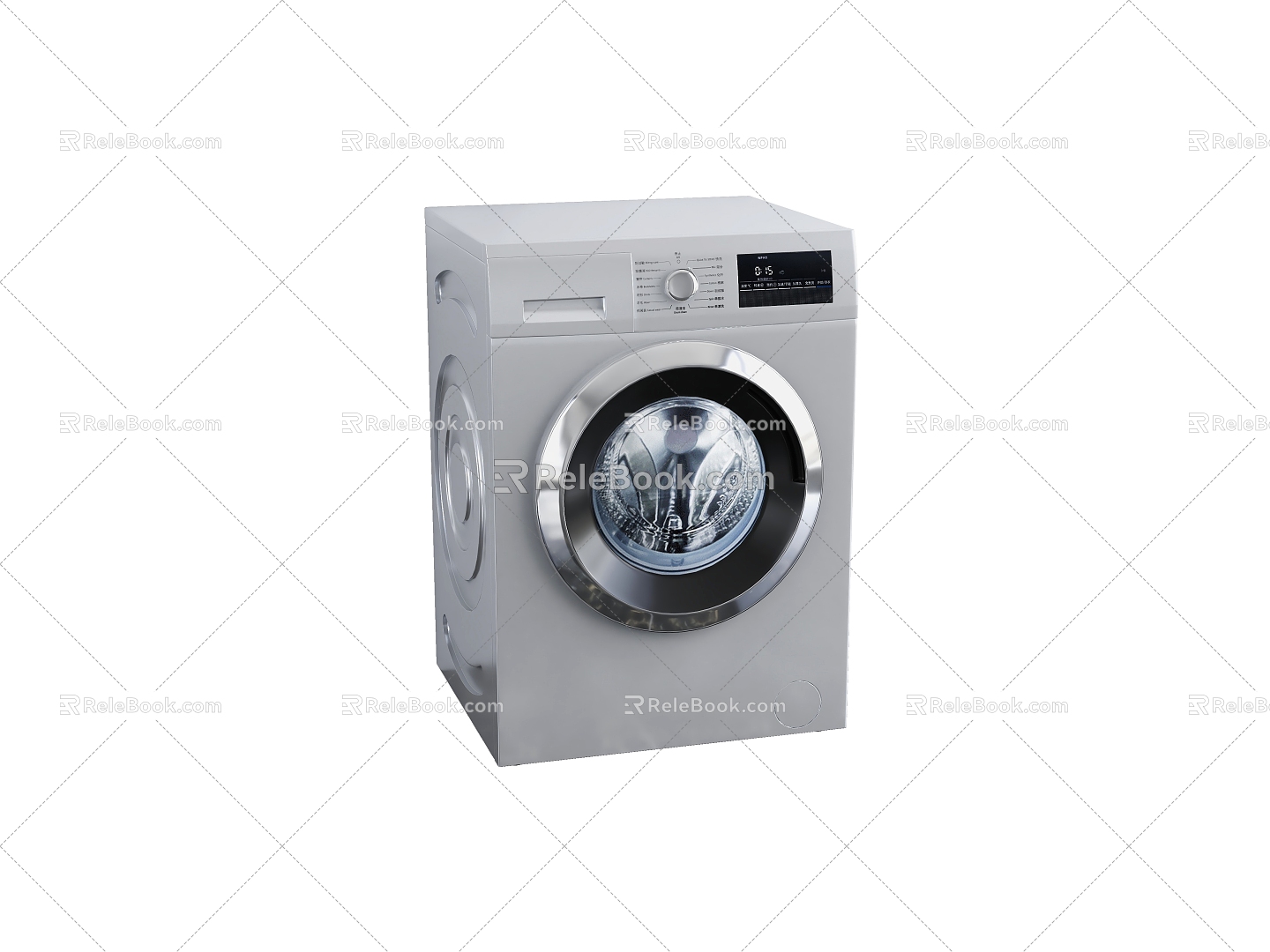 drum washing machine 3d model