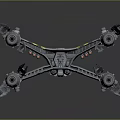 Futuristic Sci Fi Mechanical Structure With Metallic Components And Intricate Design
