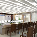 Modern Command Center Fire Command Center 3d model