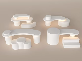 Display stand display rack 3d model