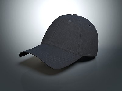 modern hat baseball cap sports cap men's cap 3d model