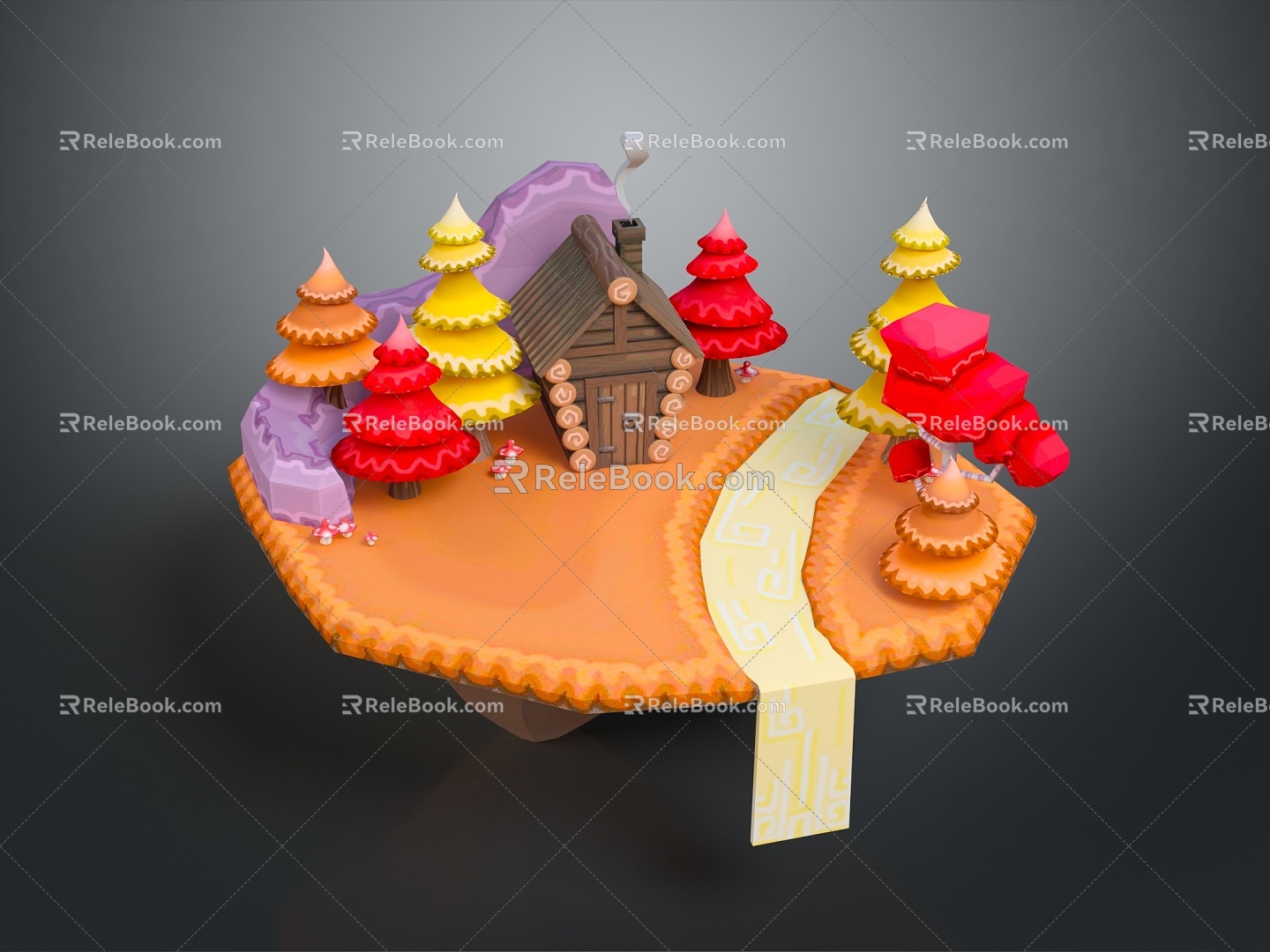 Game Environment Game Scene Fairy Tale Scene Fairy Tale Magic Scene Magic Item Fantasy Scene 3d model