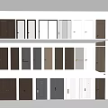 Modern Stylish Hinged Doors In Various Designs And Materials For Home Use