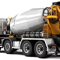 SCANIA Heavy Duty Concrete Mixer Truck With Large Mixing Drum For Construction