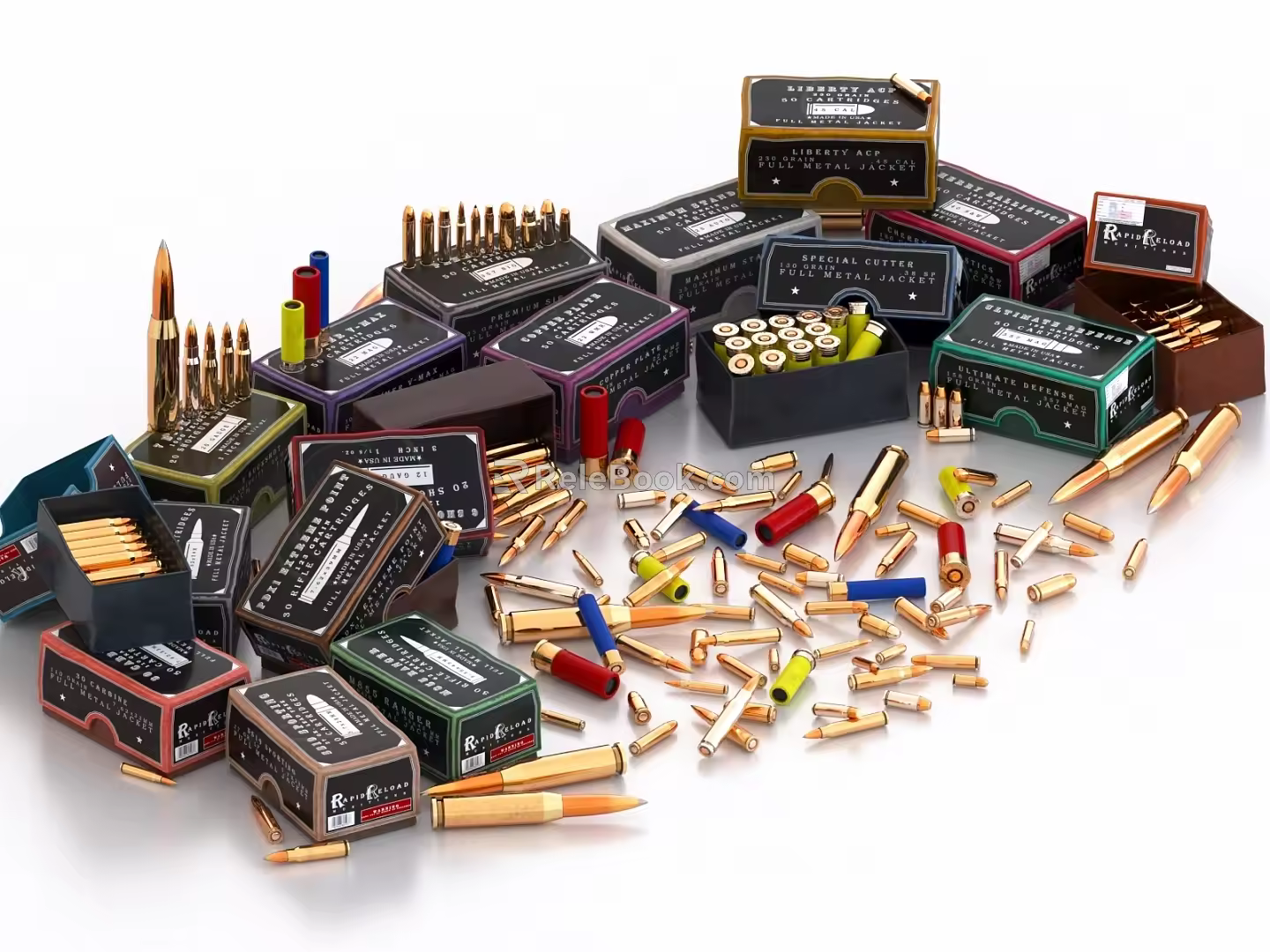 Bullets Ammunition 3d model