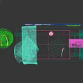 Tailor's workshop 3d model