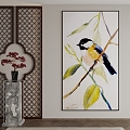 New Chinese Decorative Painting 3d model